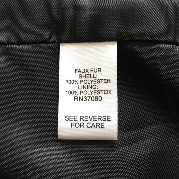 EST. 1946 Fuzzy Vest Black S - Picture 7 of 8